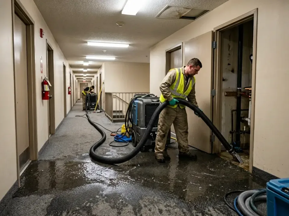 multi-unit-apartment-hallway-f-005 — frequently asked questions, Emergency Burst Pipe Water Extraction & Removal in Summit V…
